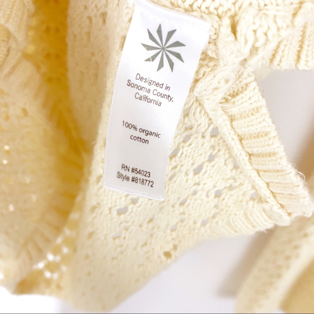 SOLD Athleta Knit Crochet Zipped Hooded Cardigan - Picture 4 of 4